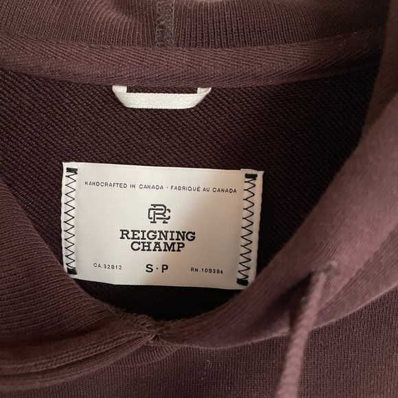 SOLD - Reigning Champ Midweight Terry Hoodie - Picture 3 of 4